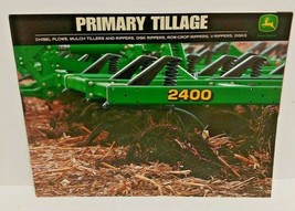 John Deere Farm Equipment Brochure Primary Tillage 2001 Chisel Plows Disks - $18.69