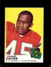 1969 TOPPS #58 WENDELL HAYES VGEX CHIEFS *X60402 - £2.15 GBP
