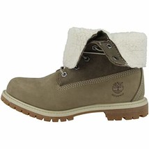 Timberland Women&#39;s Teddy Fleece Fold Down WP Boot,Taupe,10 M US - £131.52 GBP+