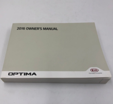 2016 Kia Optima Owners Manual OEM F04B10064 - $17.99