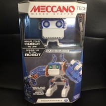 Meccano Micronoid Building Programmable Blue Basher Robot - £20.54 GBP