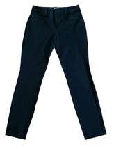 Gap For Good Women&#39;s Signature Skinny Ankle Pants Stretch Black Size 4 Tall - £10.25 GBP