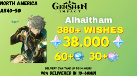 Genshin Impact | Alhaitham, 38000 GEMS, 380+ WISHES | NORTH AMERICA-show... - £28.34 GBP