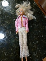 Barbie Doll 1975 Indonesia Pink Jacket Lace Pants Lot Mattel - £35.36 GBP