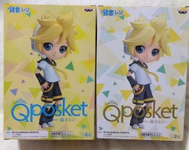 Q Posket Kagamine Len Figure Japan Authentic Banpresto - £25.50 GBP