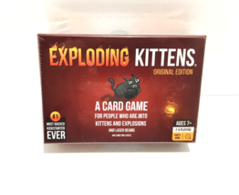 Exploding Kittens Card Game - Original Edition Rare! Factory Sealed! - £22.40 GBP