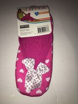 Blue Star fashion ballerina house slipper-L/XL SZ 9-11 -pink w hearts &amp; ... - $14.73