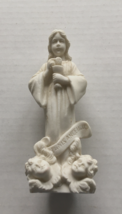 Vintage panis angelicus first holy communion figurine - $19.75