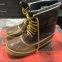 Men’s US 11 SOREL NM 1560-231  Premium T CVS Cordovan Waterproof Snow Boots - £51.94 GBP