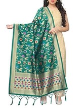 Banarsi Indian Chunni Silk Dupatta Zari ethnic Women/Girls Wedding/partywear FG - £21.49 GBP