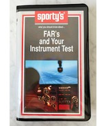 Sporty&#39;s Pilot Shop Video What You Should Know FARs &amp; Your Instrument Te... - £11.17 GBP