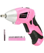 3.6V Cordless Electric Screwdriver Rechargeable Electronic Mini Automati... - £31.33 GBP