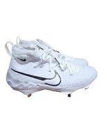 Nike Alpha Huarache NXT DJ6517-100 Mens Size 8 White Metal Baseball Cleats - $59.39
