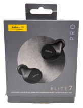 Jabra Elite 7 Pro In Ear Bluetooth Active Noise Cancellation Headphones - Black - £73.53 GBP