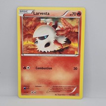 Pokemon Larvesta XY Ancient Origins 16/98 Common Fire Basic TCG Card - £0.79 GBP