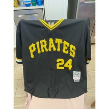 Mitchell &amp; Ness Pittsburgh Pirates  Barry Bonds Jersey Size 48 HOF - £33.47 GBP