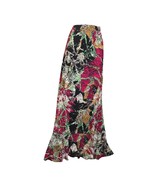 Sahalie Womens Small Maxi Skirt Stretch Artistic Abstract Colorful Boho ... - $21.17