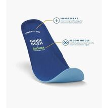 Nunn Bush Brew City EZ Hands Free Canvas Lace Moc Toe Slip On Navy 85164-492 image 2