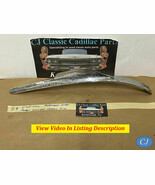OEM 59 Cadillac RIGHT PASSENGER SIDE FRONT FENDER GUNSIGHT CHROME TRIM M... - $346.49
