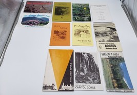 National Park Service Department of Interior Pamphlet Brochure Map Lot 11 Count - £40.16 GBP