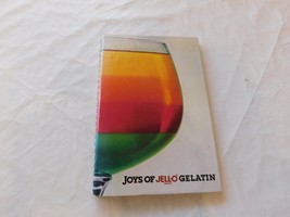 Joys of Jell-o Gelatin 1981 General Foods Corporation Spiral Cookbook - £19.46 GBP