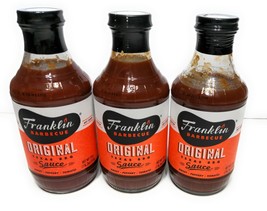 Franklin BBQ Original Made in Texas Sauce Austin, Texas - 3 Pack - $45.23