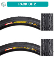 Pack of 2 Sunlite Kommuter 26x2.0 Clincher Wire TPI 65 Black/Bsk Reflective - £89.64 GBP