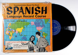 Spanish Language Record Course (1978) Vinyl LP • Conversa Educational - $240.05 MXN