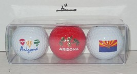 Arizona Souvenir Golf Ball 3 Pack NIP - £19.33 GBP