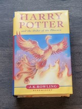 Harry Potter Books First Edition Order Of The Phoenix Bloomsbury UK J K Rowling  - £152.98 GBP