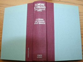 Elmore Leonard 1992 Hc Three Complete Novels: La Brava~Cat Chaser~Split Images - £6.11 GBP