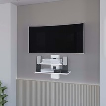 Minot Dual Floating Shelf Wall Unit with Cable Management - $126.99