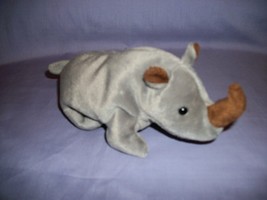 TY Beanie Babies Spike The Rhino With Tush Tag Only 1996 - £1.96 GBP