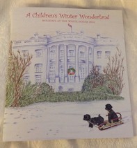 Obama 2014 Christmas Tour White House Book Signature Barack Michelle 1st Dog Bo - £10.29 GBP