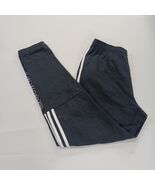 Adidas Pants Men&#39;s M (28×29) Black/White 3-Stripes Linear Fleece Joggers... - €25,49 EUR
