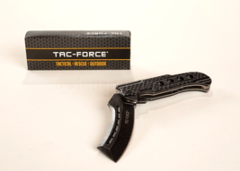 Tac-Forc Stonewash Tactical Folding Razor 9&quot; OA Spring Assisted, Frame Lock - £9.35 GBP