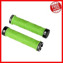 Lightweight Mountain Bike Grips - Durable Non-Slip Handlebar Covers (Green) - $47.52