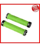 Lightweight Mountain Bike Grips - Durable Non-Slip Handlebar Covers (Green) - $878.39 MXN