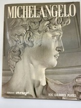 1977 Michelangelo Painter Sculptor Architect Loretta Santini 104 Color Plates PB - £10.84 GBP