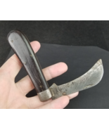 antique pocket knife Kutmaster Utica NY wood hawkbill USA - €47,07 EUR