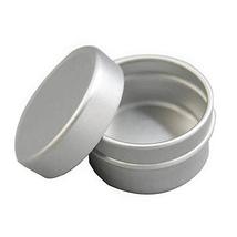 Fujiyuan 15 Pcs 5g Empty Cosmetic Jar Lip Balm Container Pots Aluminum Tins - $7.54