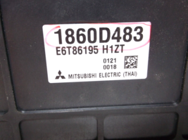 2020..20  MITSUBISHI  MIRAGE    /ENGINE  COMPUTER/ECU image 2