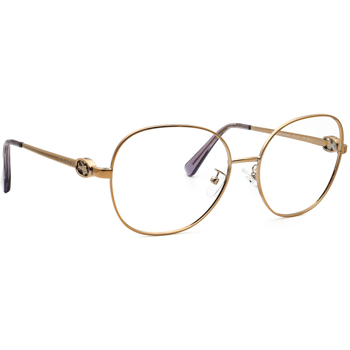 Coach Sunglasses Frame Only HC 7123 (C3444) 933194 Rose Gold Round Metal... - $69.99