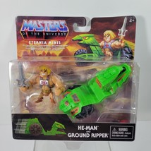 Masters of the Universe Eternia minis He-Man and Ground Ripper New Sealed - $12.19