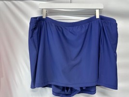 Catherine’s Blue Swim Skirt Athletic Skirt Shorts EPOC 2X - $21.75