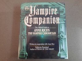 The Vampire Companion by Katherine M. Ramsland (1993, Hardcover) First Edition - £14.16 GBP