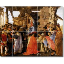 Sandro Botticelli Religious Painting Ceramic Tile Mural BTZ00661 - £157.32 GBP+