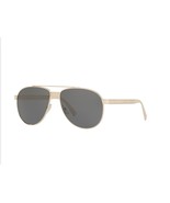 Versace Aviator Unisex Sunglasses VE2209 125287 Gold / Black Lens 58mm - $157.41