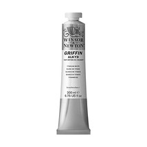 Winsor &amp; Newton Griffin 200ml Alkyd Fast Drying Oil Colour Tube - Titanium White - £39.96 GBP