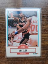 1990-1991 Fleer #154 Clyde Drexler - Portland Trail Blazers - NBA - £1.57 GBP